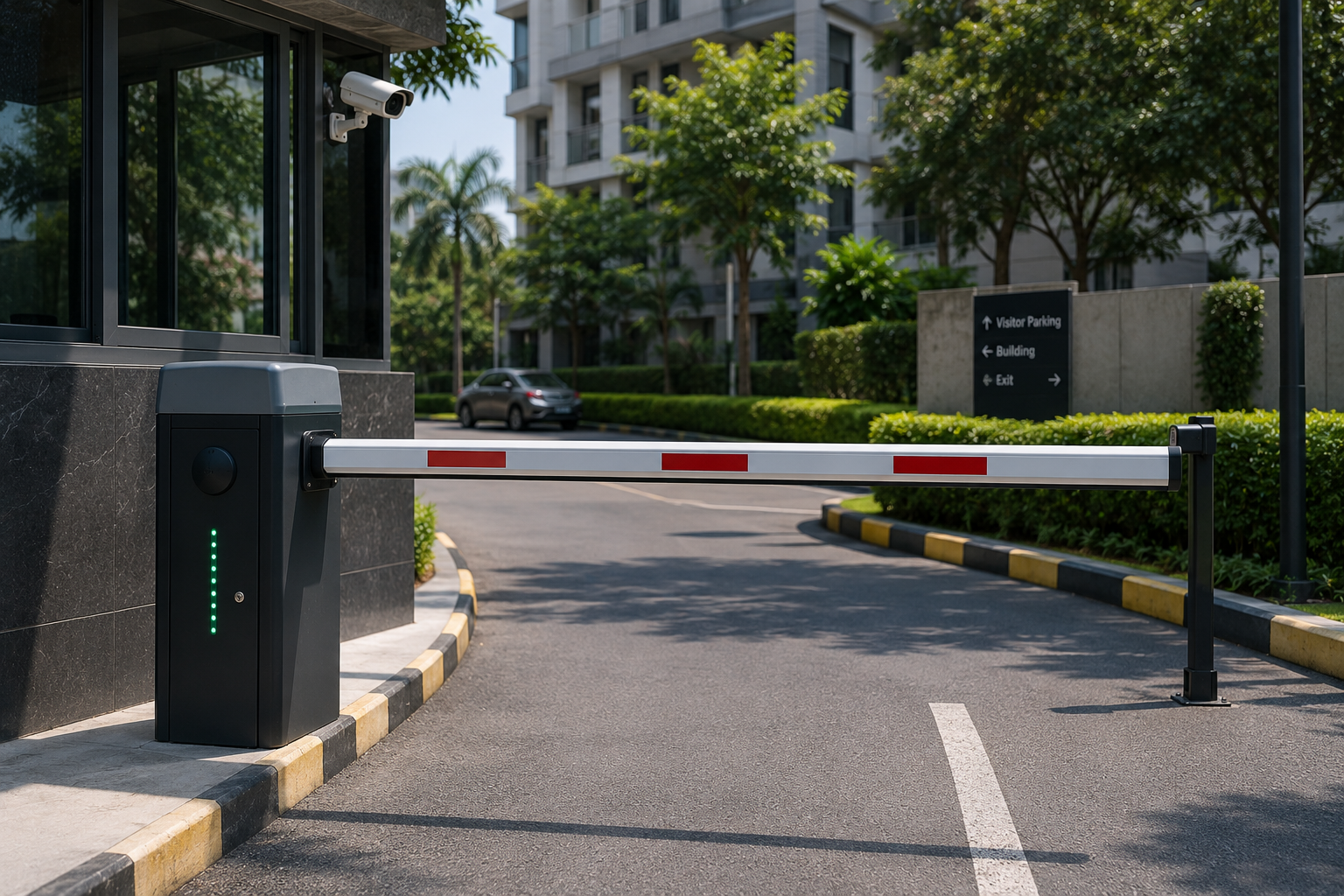 Gate Barrier Installation